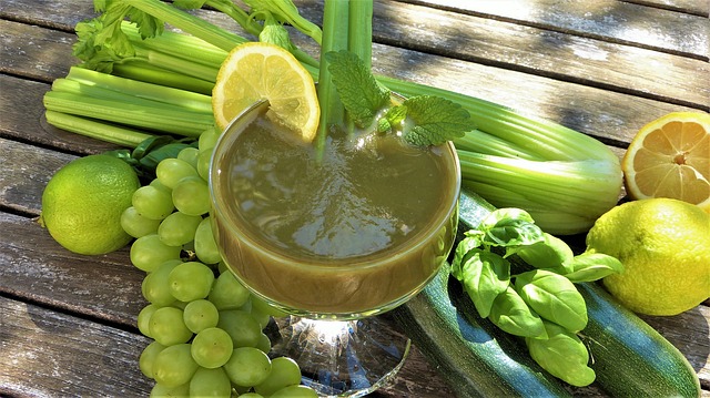 celery juice in the morning