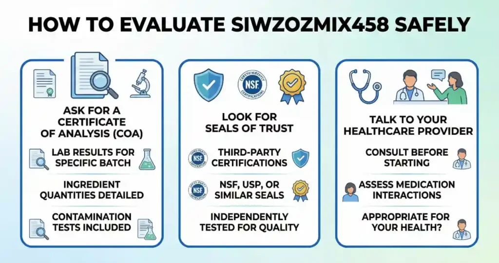 Are the Ingredients in Siwzozmix458 Safe to Use_